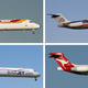 (DC-9 by Pedro Aragão; MD-80 by Tim Shaffer; MD-90 by Arpingstone; B717 by Ian Lim)